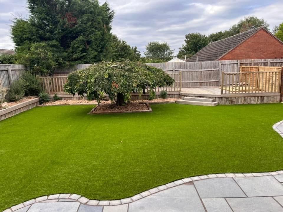 artificial grass installation