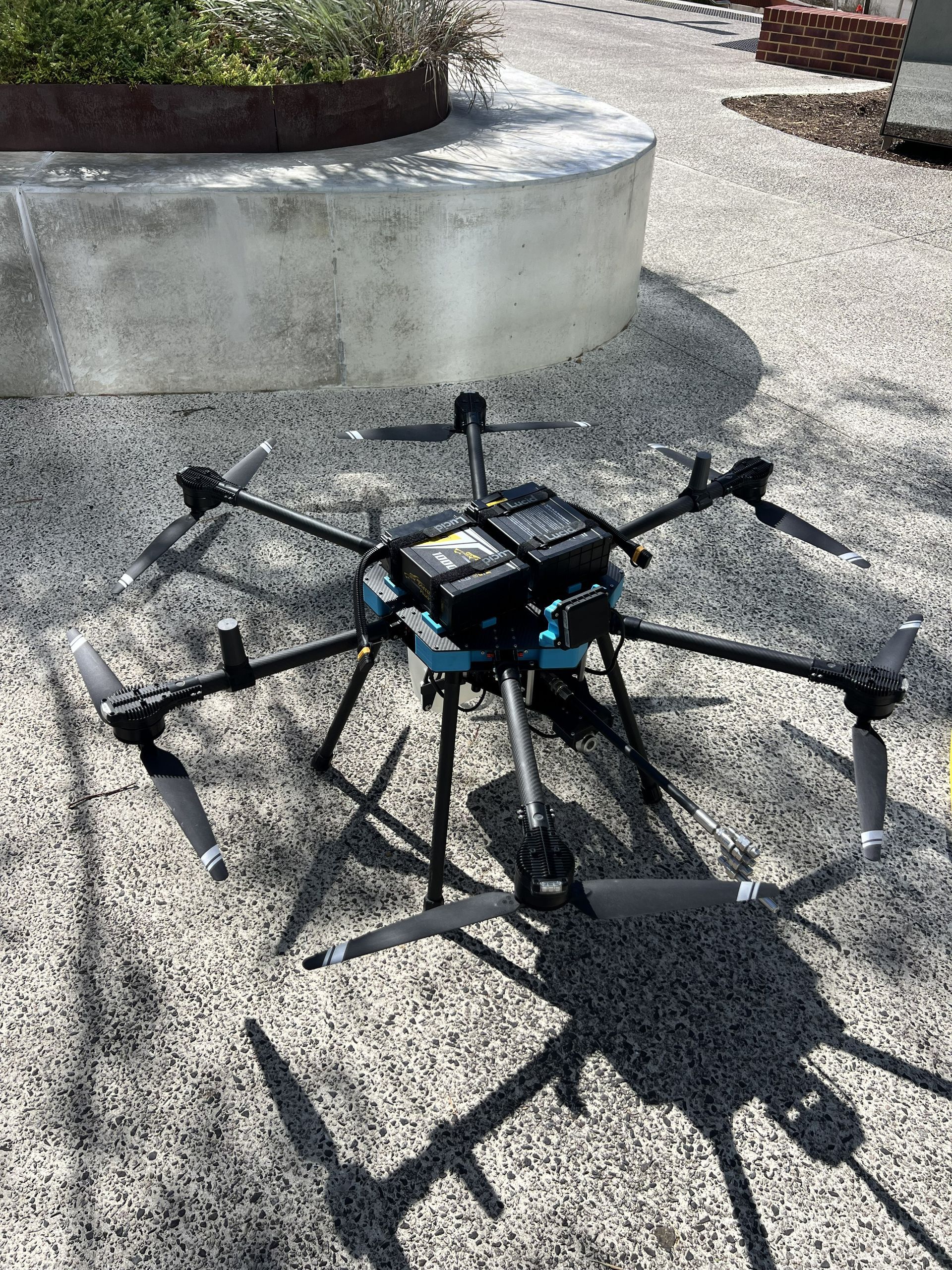 Drone for external cleaning Perth Western Australia