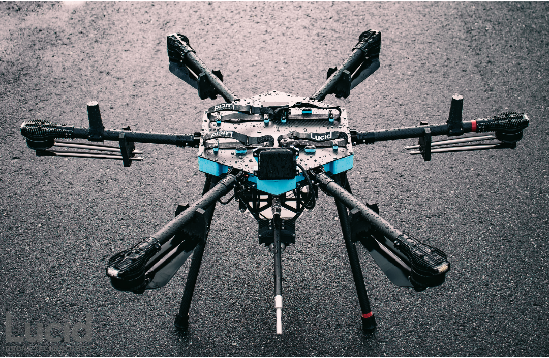 Volare Services Group drone for cleaning solar panels, wind turbines, industrial assets, shopping centres, schools, universities, marinas, yachts.