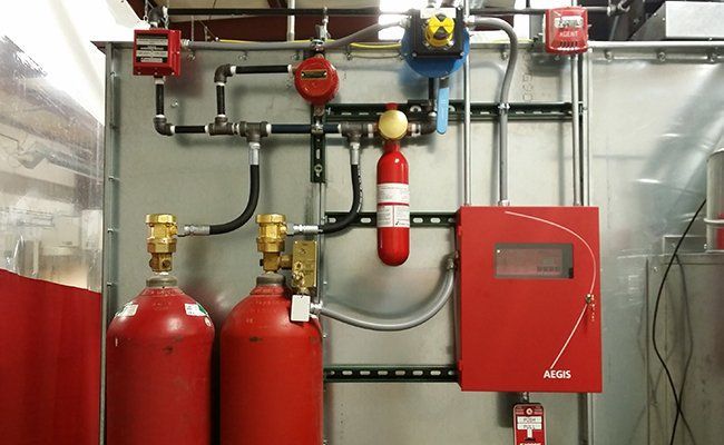 Fire protection system setup — Indianapolis, IN — Jacob-Dietz, Inc.