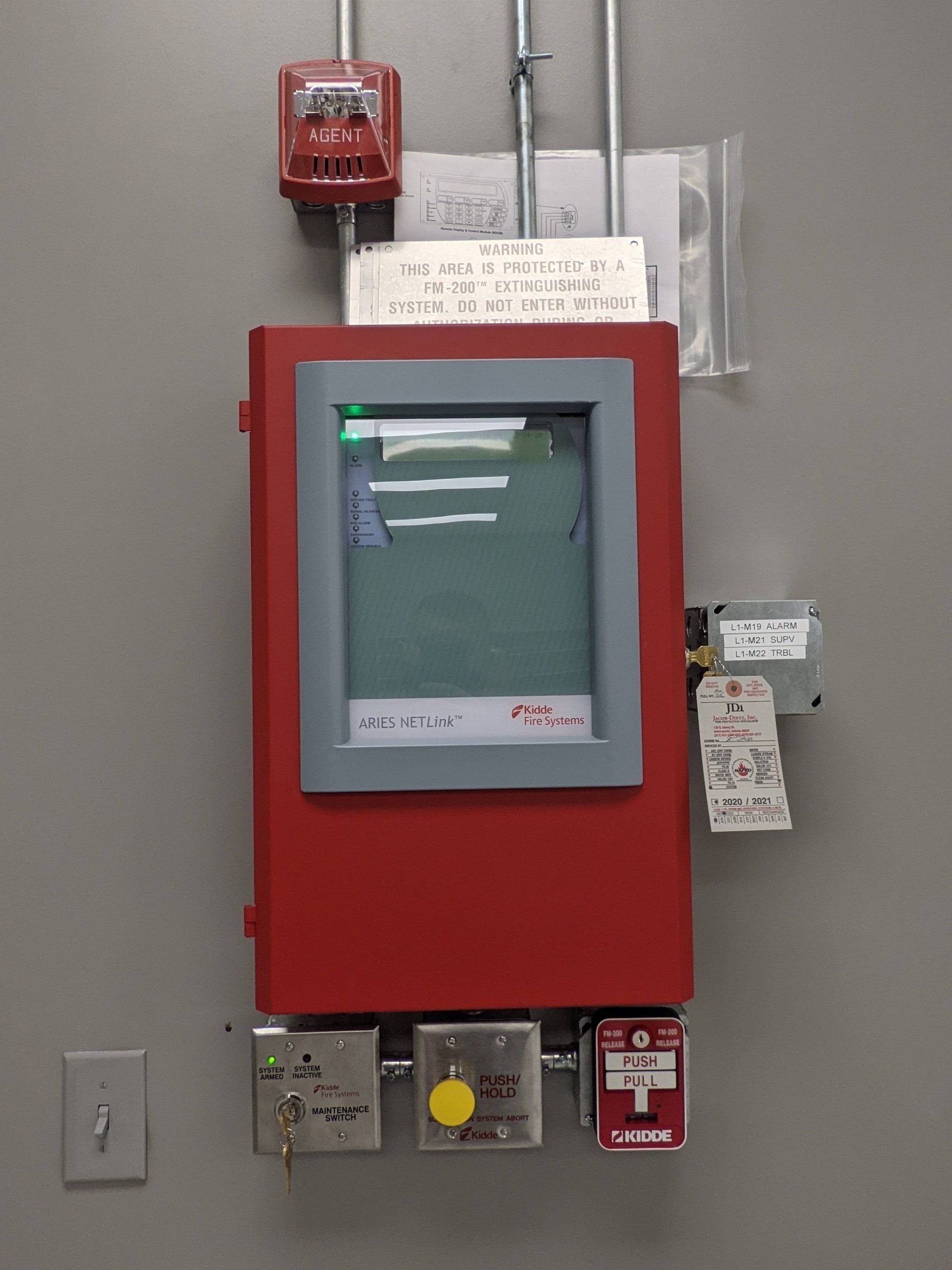 Fire alarms — Indianapolis, IN — Jacob-Dietz, Inc.