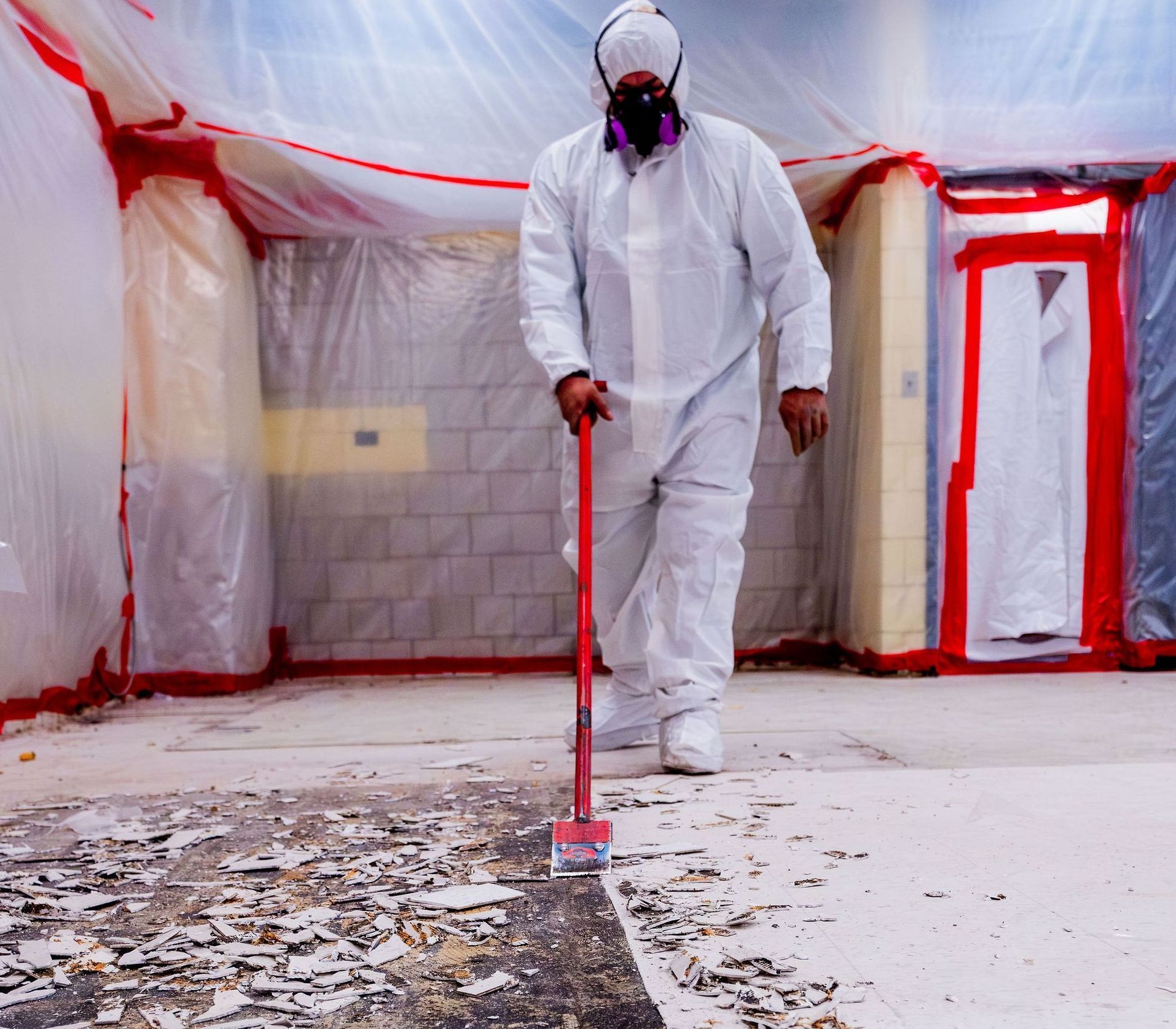 asbestos floor tile removal