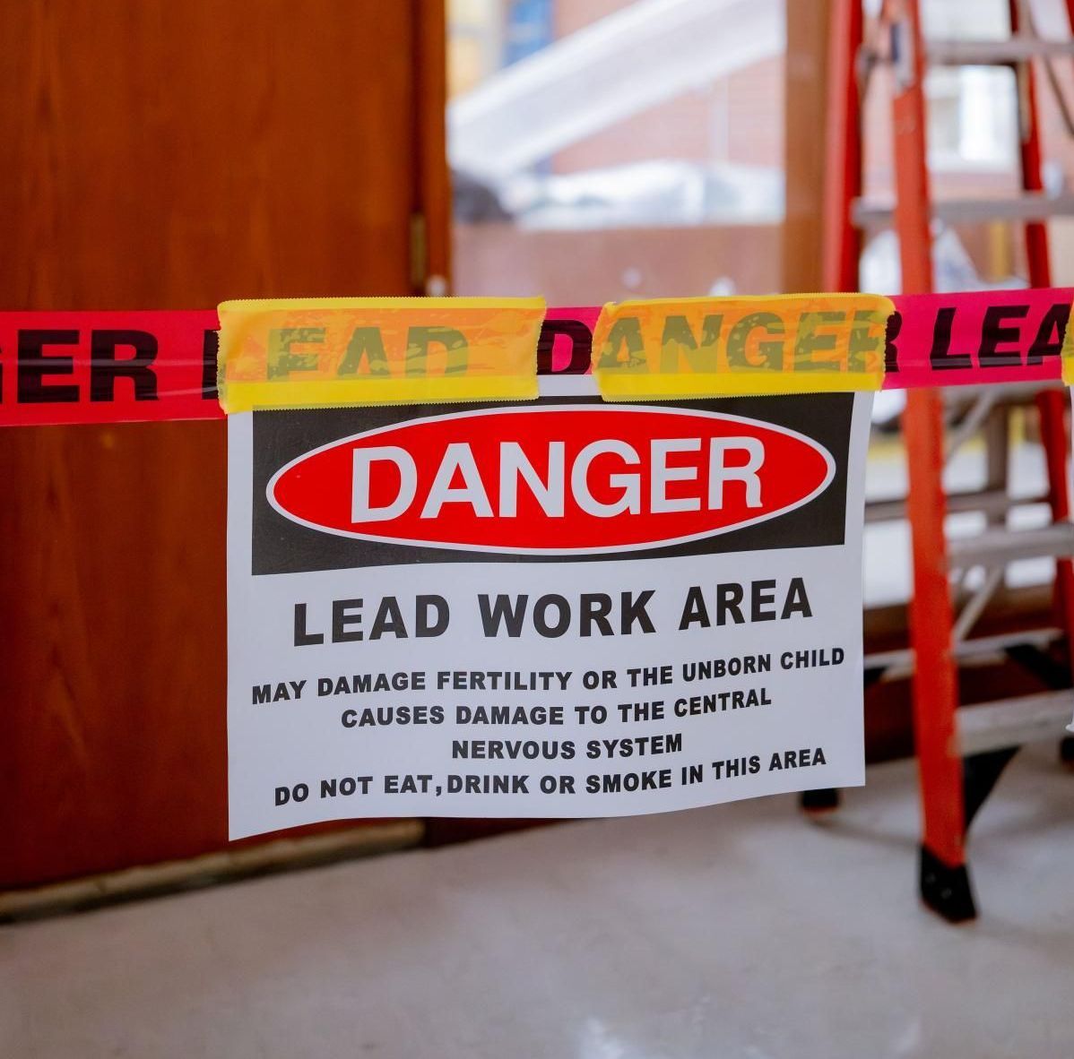 Lead paint removal