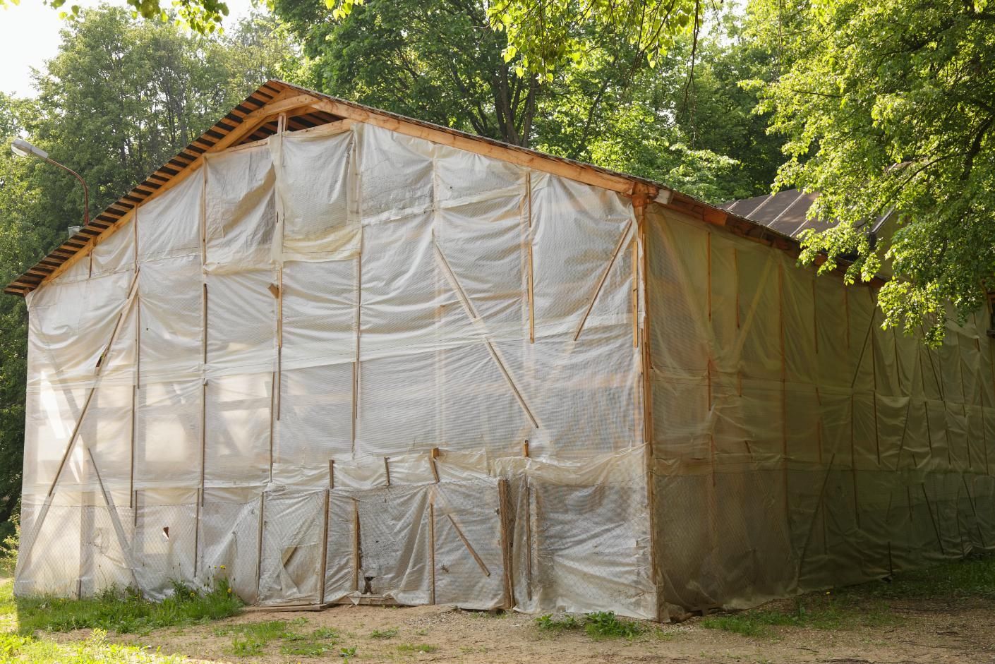 Encapsulation of asbestos siding