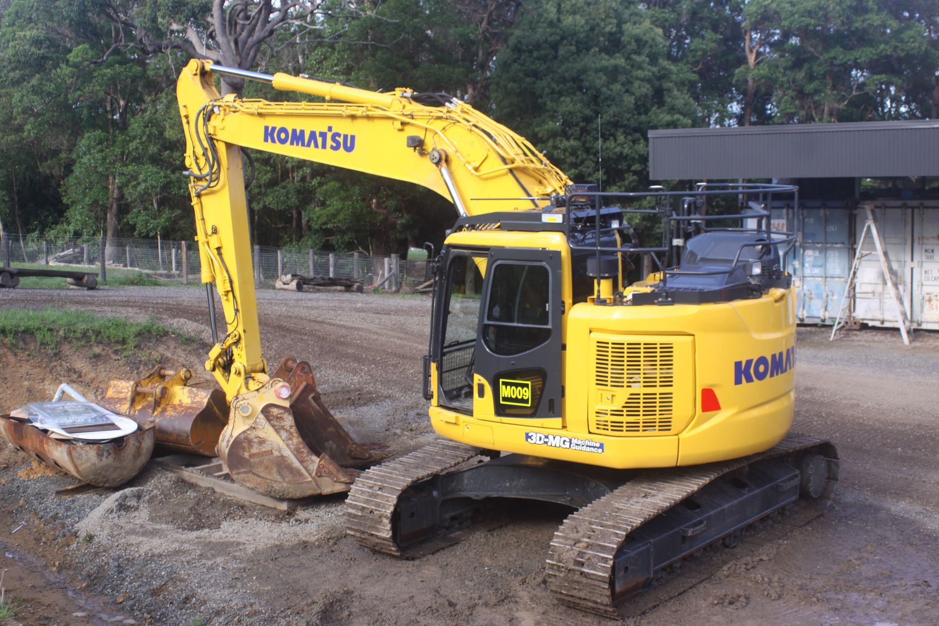 23T komatsu in at Field Equipment Hire