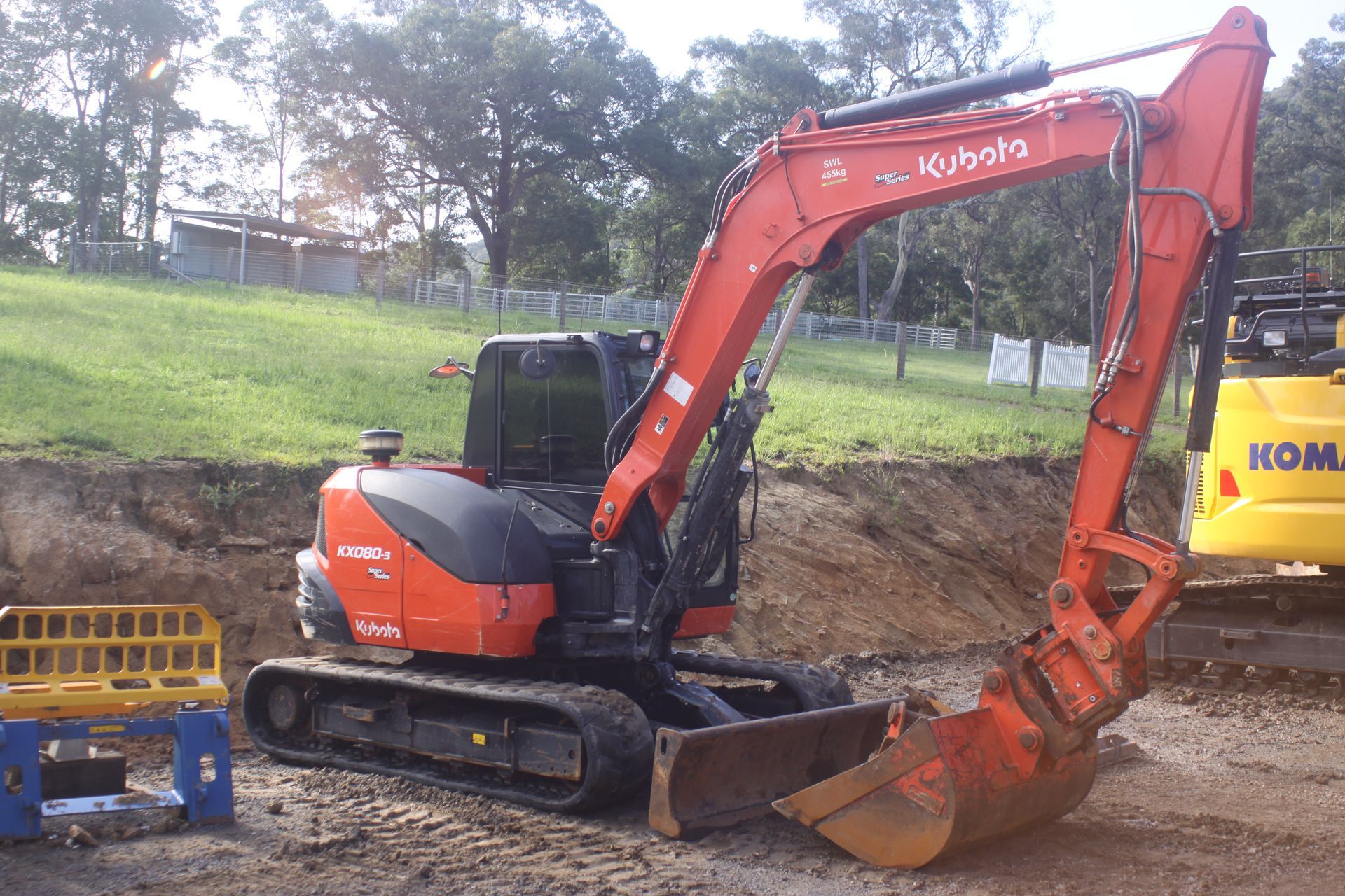 8t Kubota dry hire