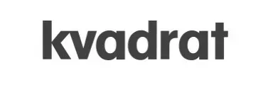 Ordet "kvadrat" er skrevet med mørkegrå skrift.
