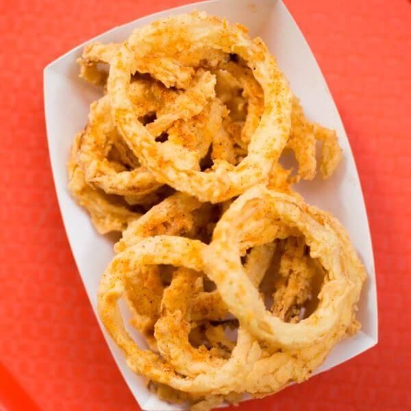 fast food best onion rings