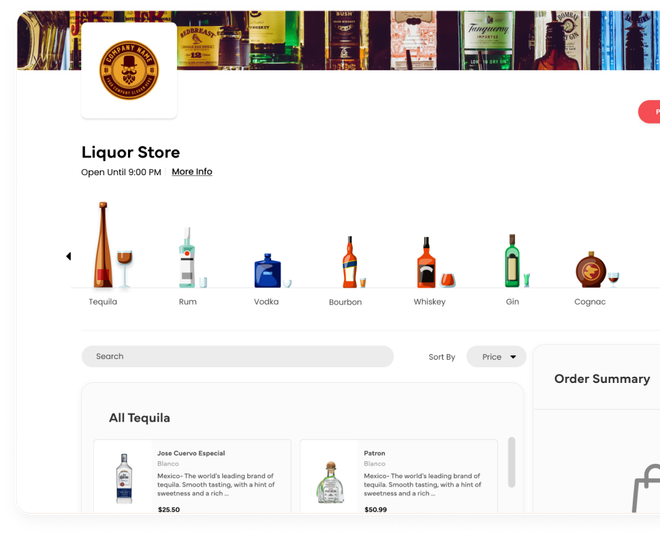 Revolutionize Your Liquor Store Holiq Storefront