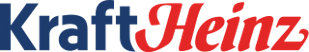 Een blauw en rood logo voor Kraft Heinz