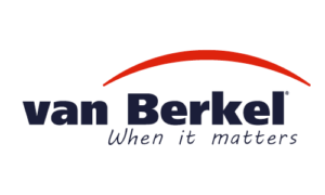 Van berkel when it matters logo op een witte achtergrond