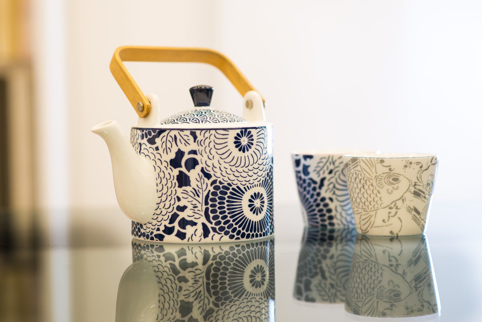 Teiera dipinta a mano