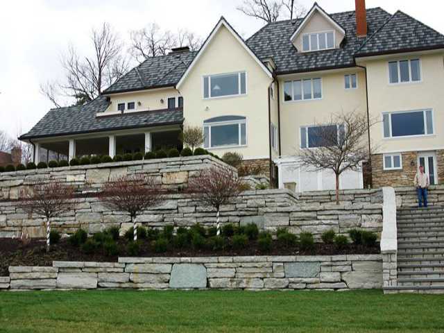 Patio Stone Of A Beautiful House — Cincinnati, OH — Western Hills Builders Supply Co.