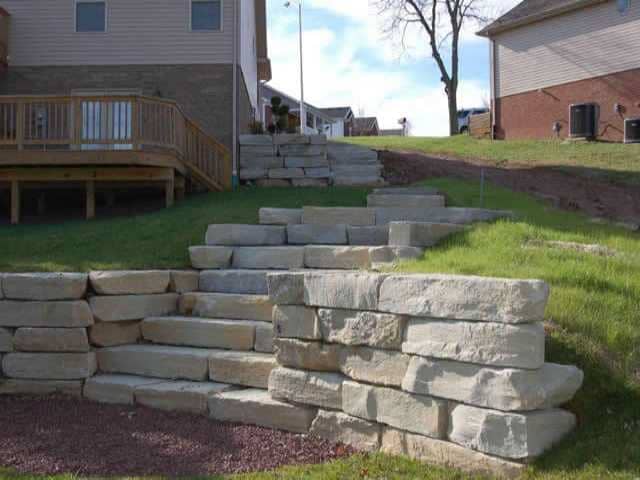 Patio Staircase — Cincinnati, OH — Western Hills Builders Supply Co.