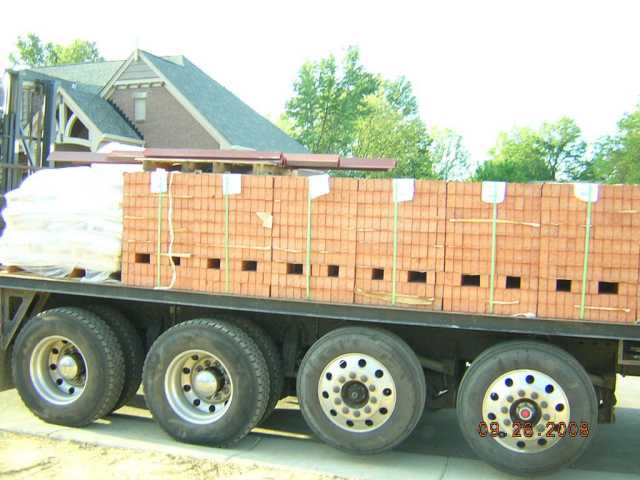 Bricks On The Truck — Cincinnati, OH — Western Hills Builders Supply Co.
