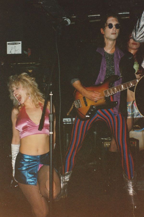 The Young and Fabulous on stage