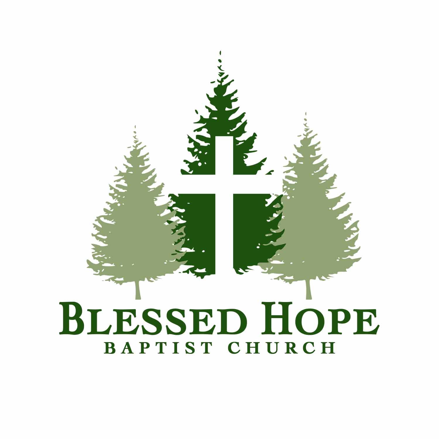 A logo for the blessed hope baptist church