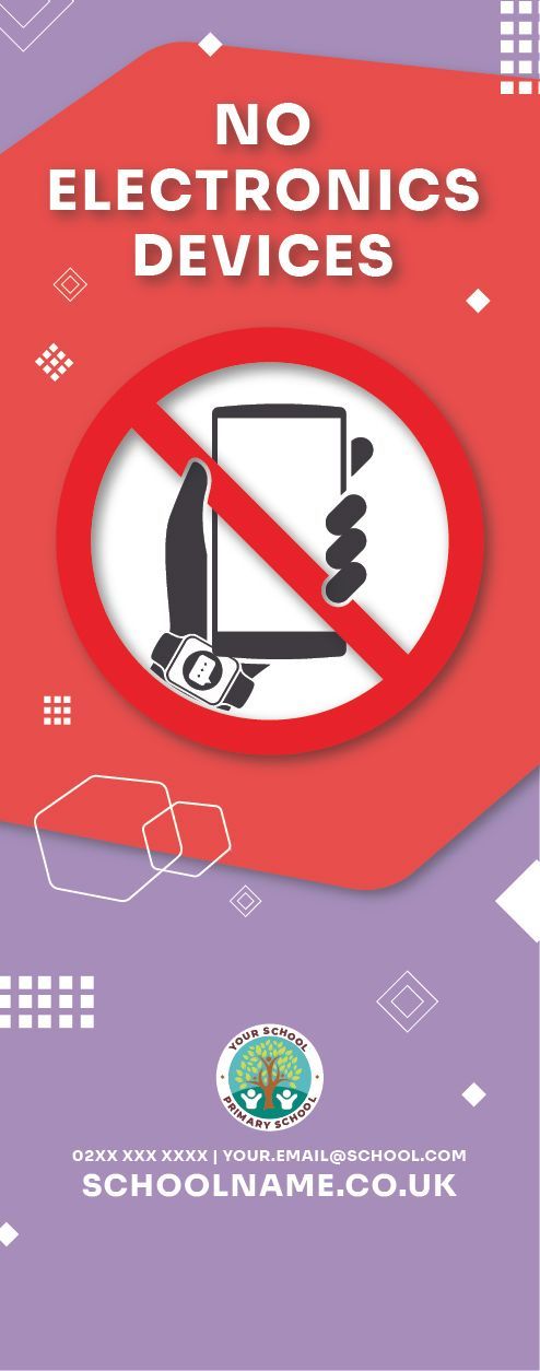 no electronic devices