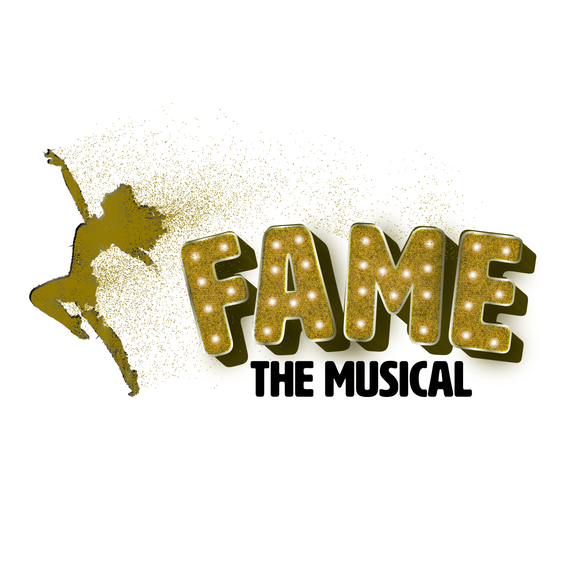 Fame the musical logo design 2