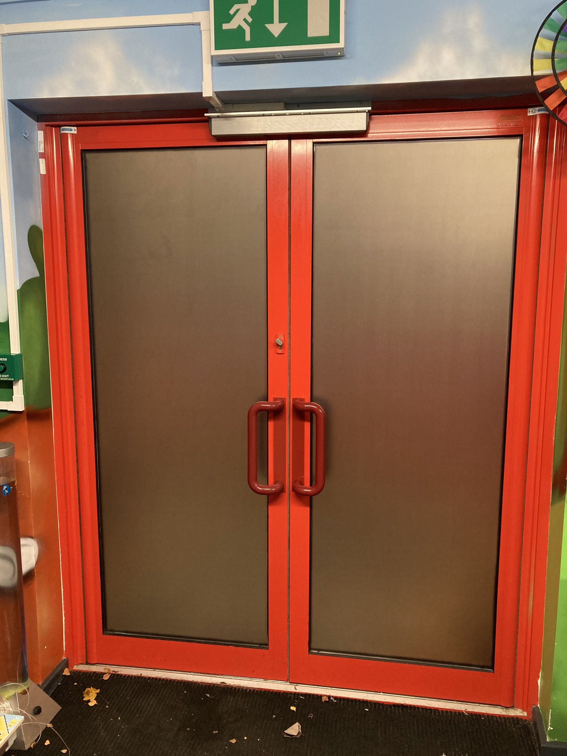 black frosted window film