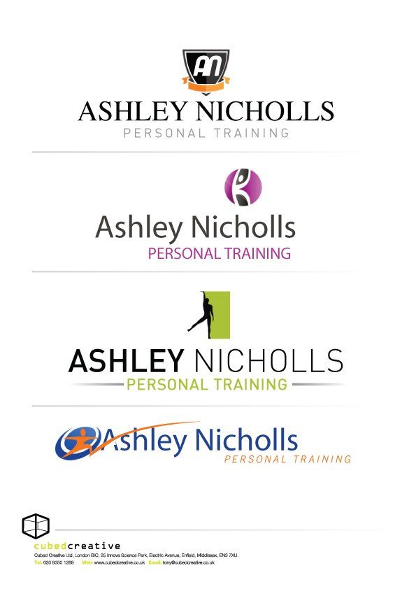 ashley nicholls logo design
