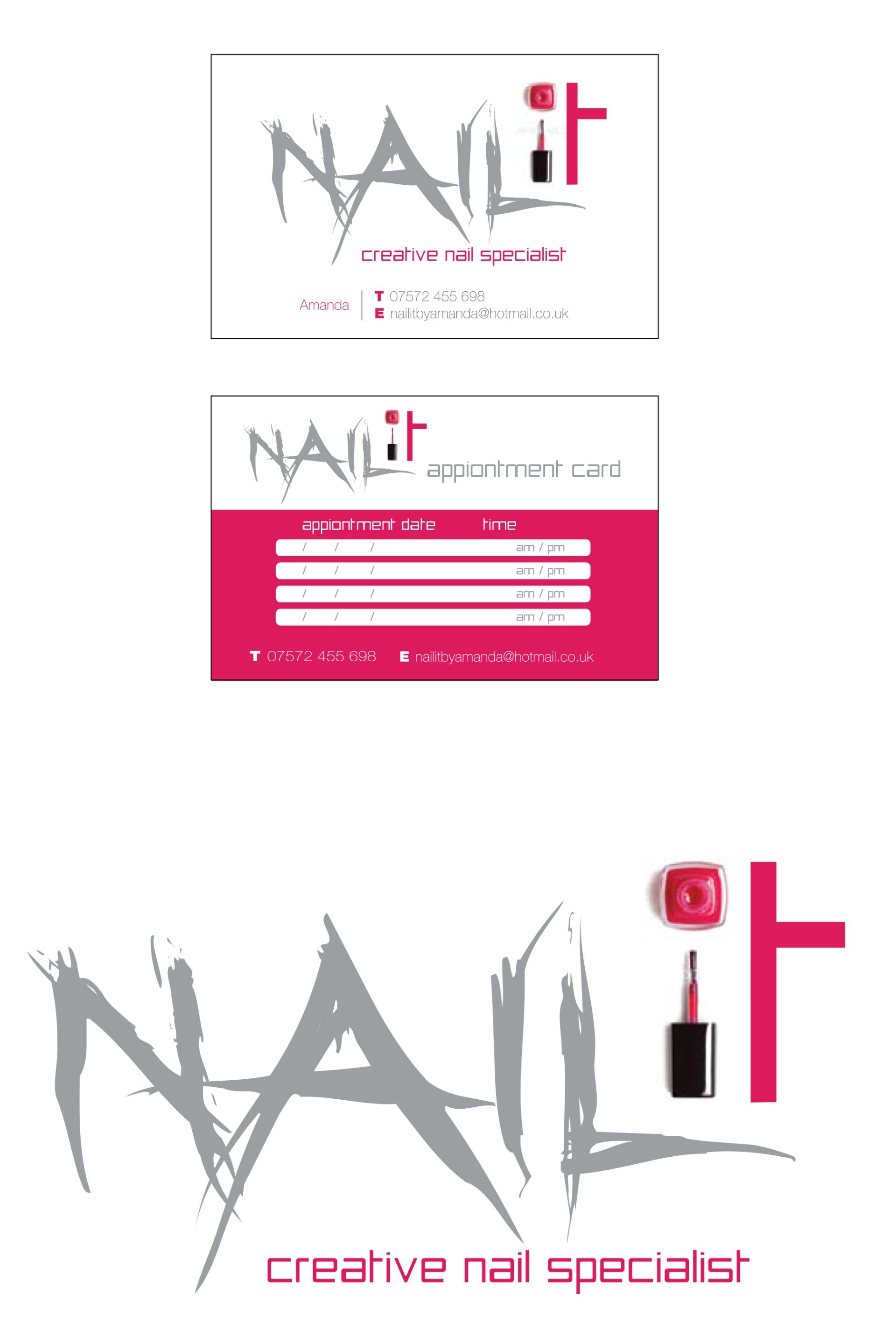 nail it logo design