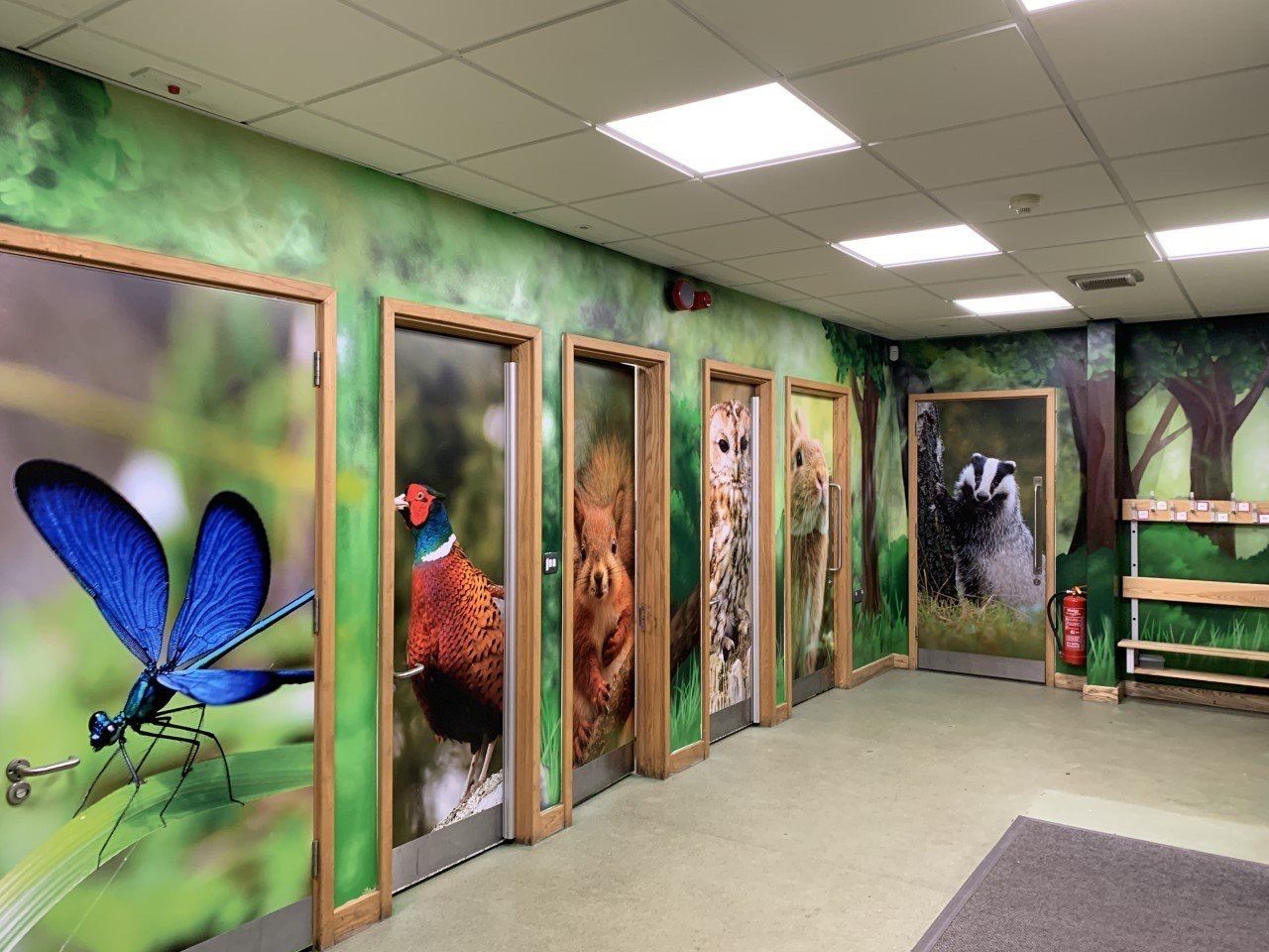 door vinyls School signage & displays