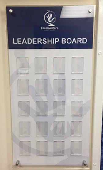 Leadership staff board