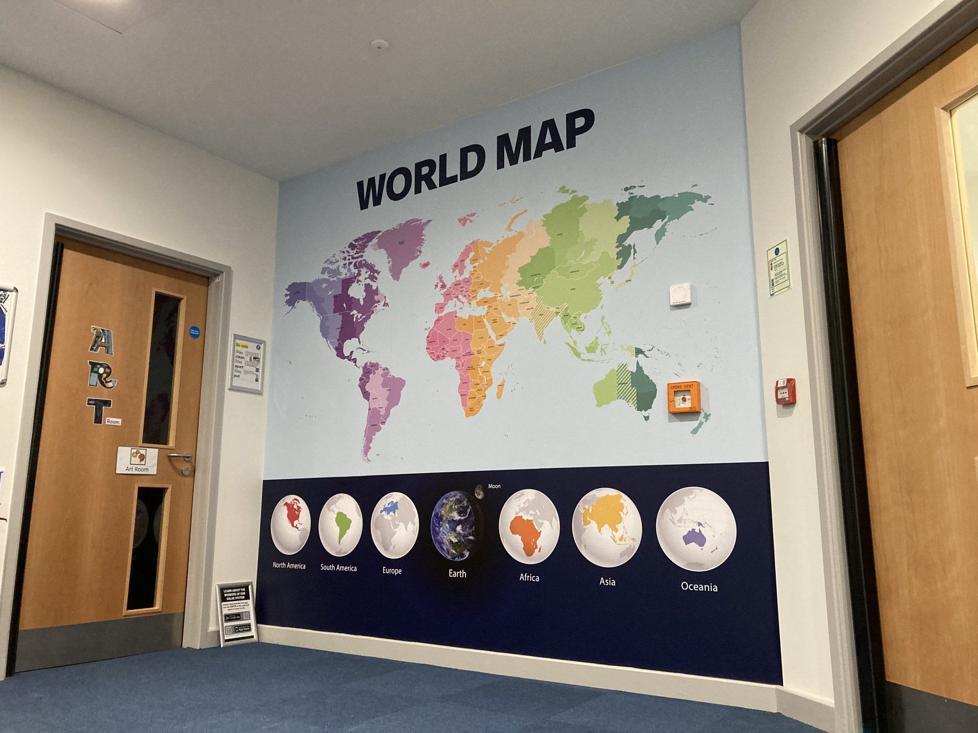 world map