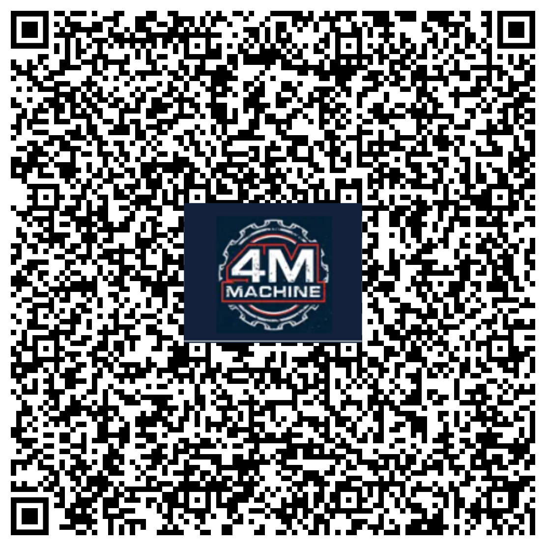 QR code with the 4M Machine logo.