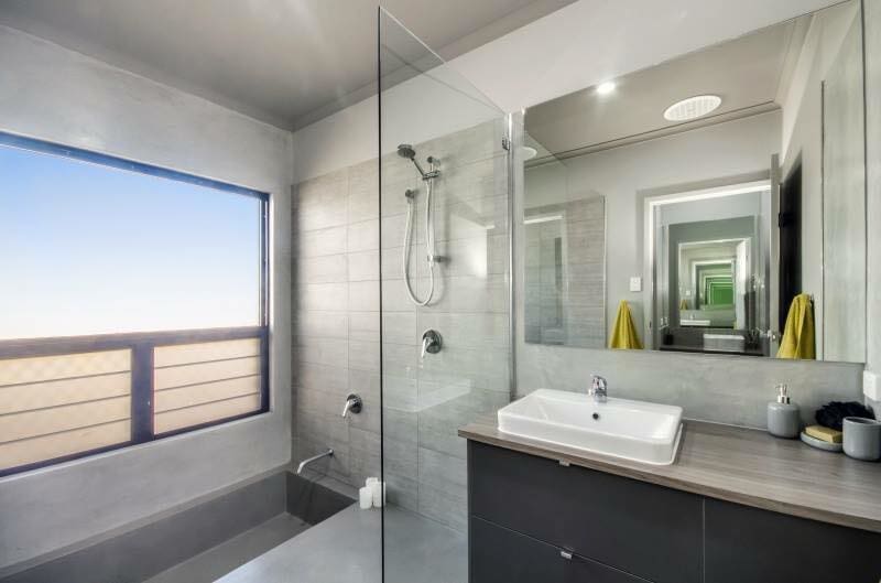 Rendered Bathroom - Townsville Texture Coating