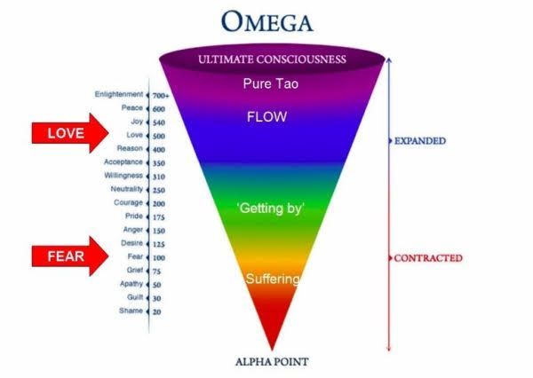 The evolution of consciousness diagram