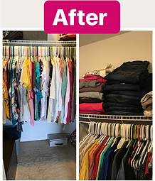 Closet With Dress After — Hudsonville, MI — BeYOUtiful Image Consulting