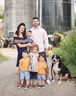 Family With A Dog — Hudsonville, MI — BeYOUtiful Image Consulting