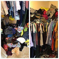 Messy Closet — Hudsonville, MI — BeYOUtiful Image Consulting