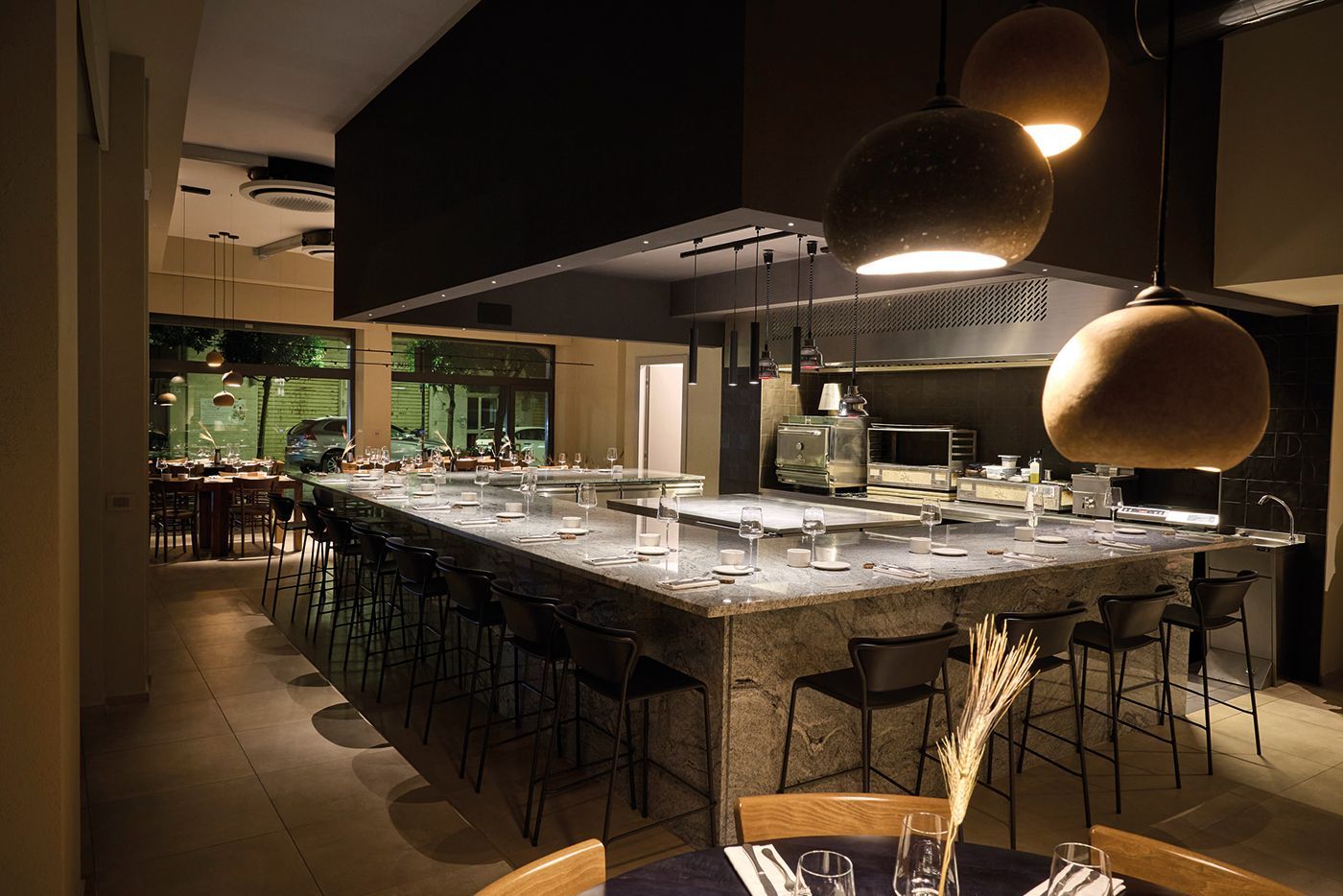 rivestimenti pizzeria