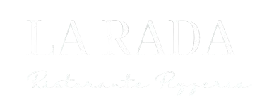 Logo per La RADA, con testo stilizzato. "Mediterranean Pepperoni" &egrave; scritto in basso.