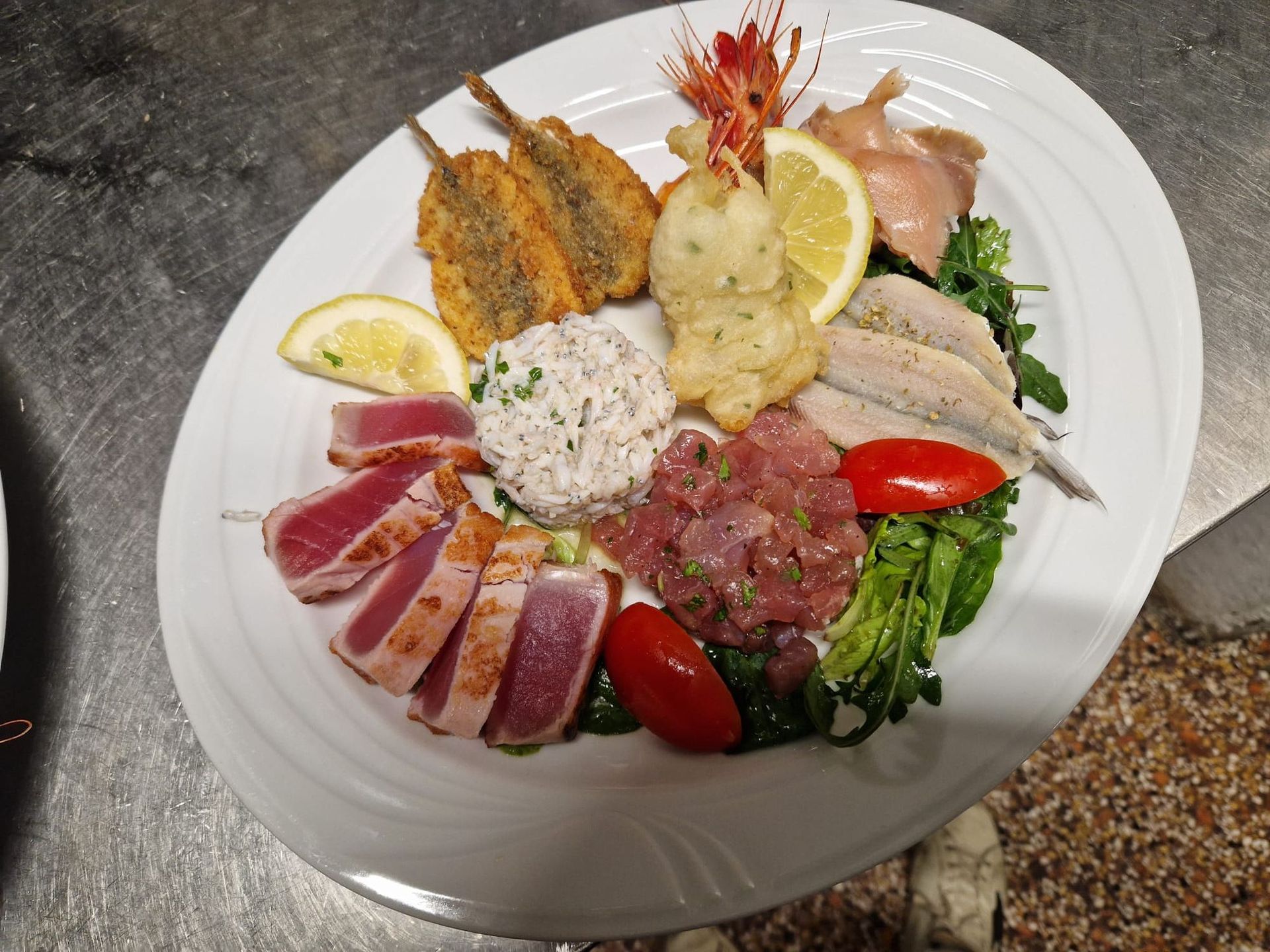 secondi piatti di mare la Rada