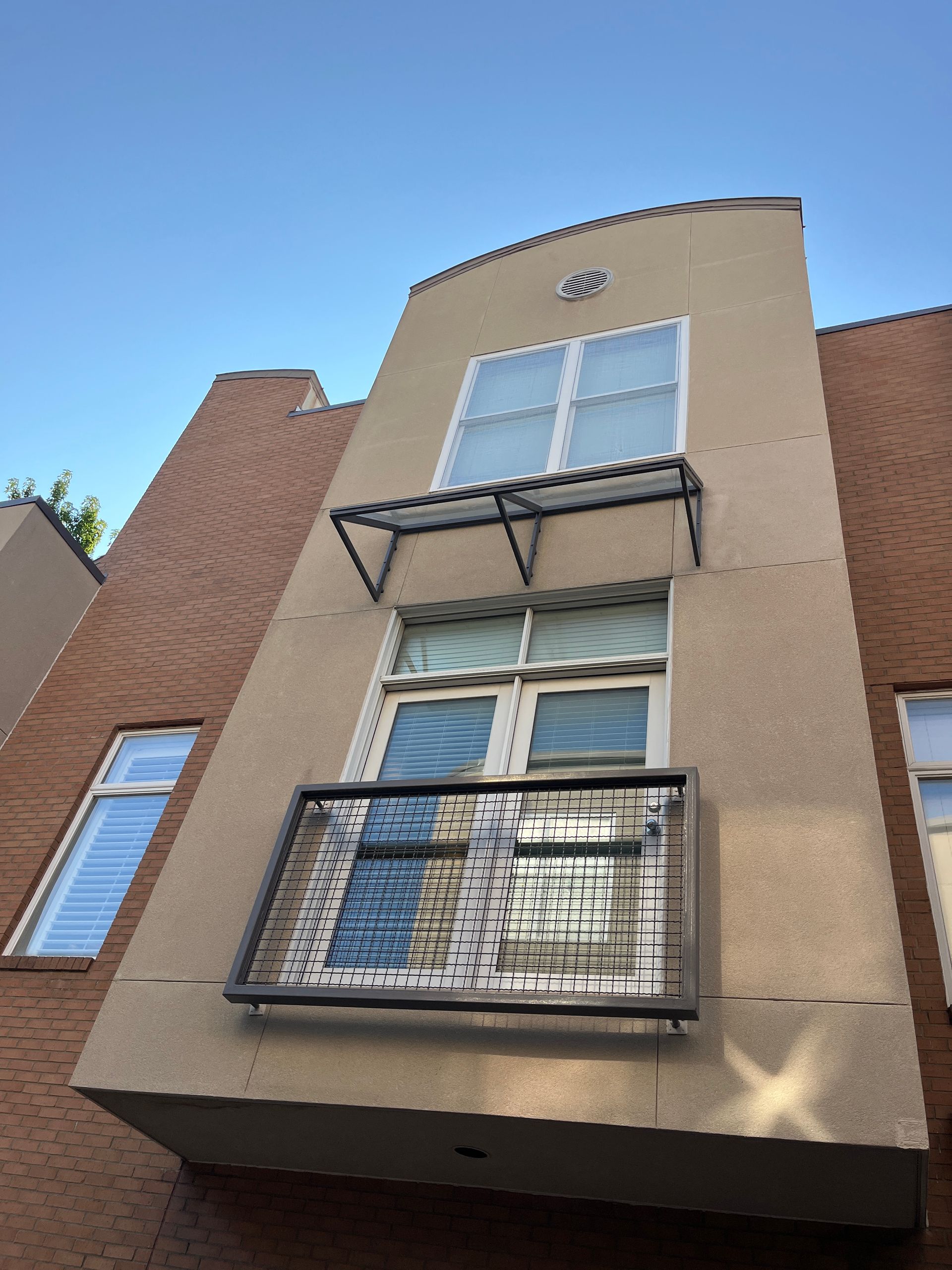Stucco and Brick Condominium