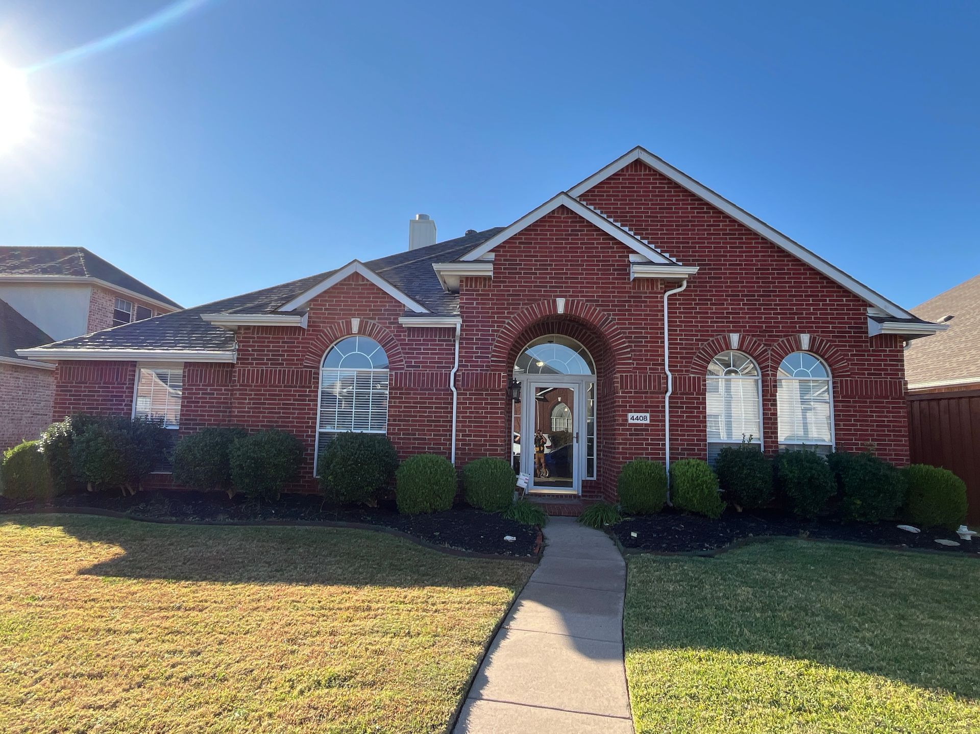 1990s Red Brick House