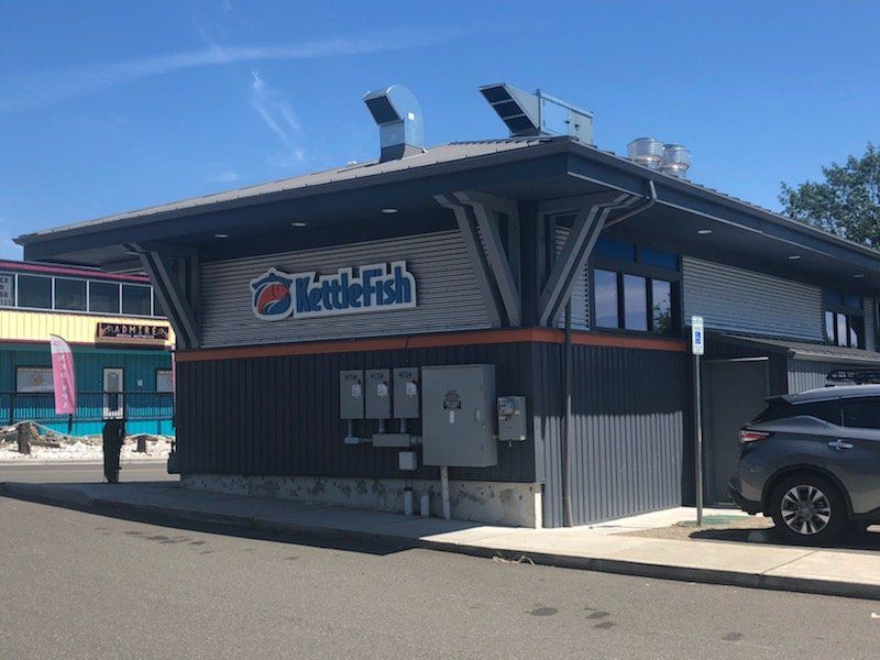 Kettle Fish Building — Bremerton, WA — Novak’s Gutters