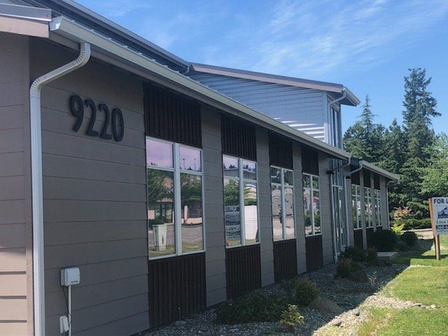 Downspouts of Commercial Building — Bremerton, WA — Novak’s Gutters