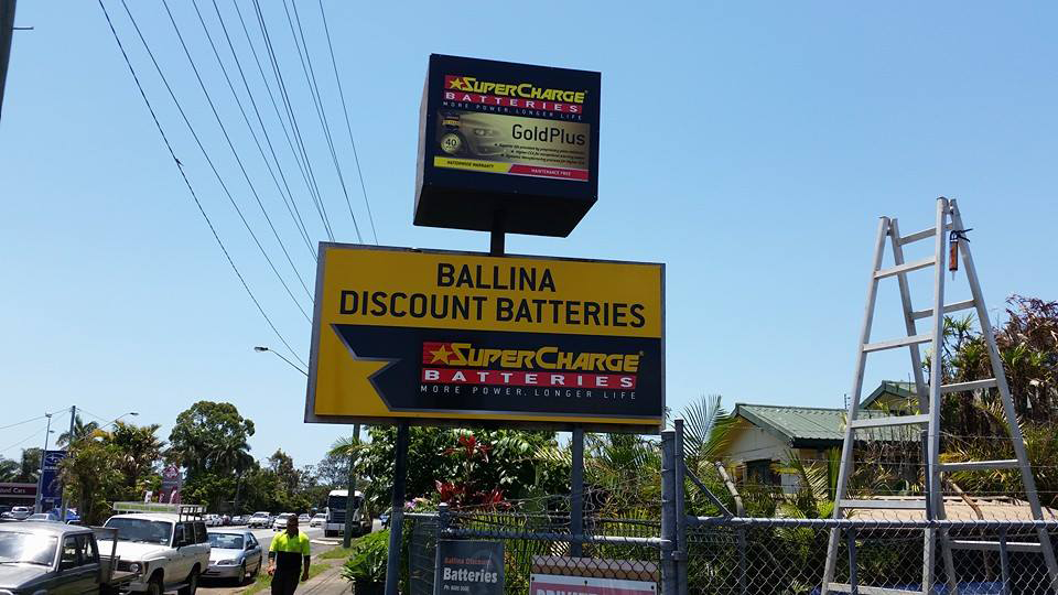 Signage — Car Battery Replacement in West Ballina, NSW