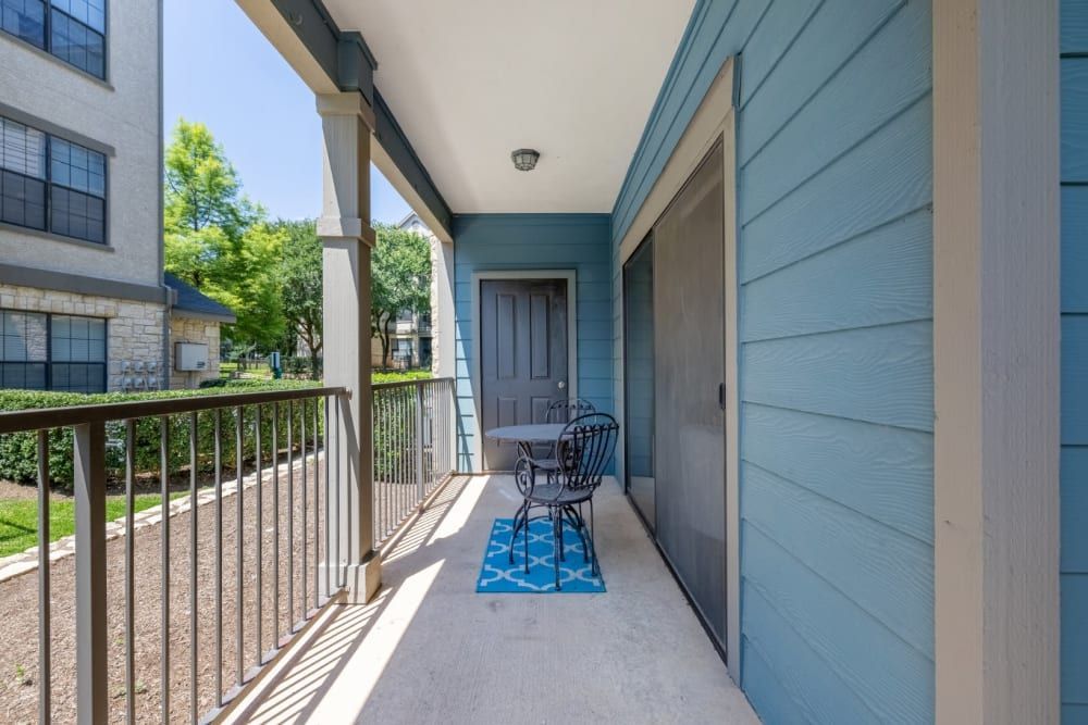 Apartment Balcony at The Marquis at Brushy Creek