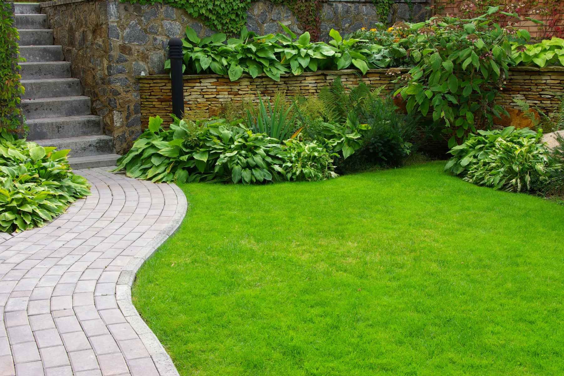 driveways pathways and front entrance Stitsville