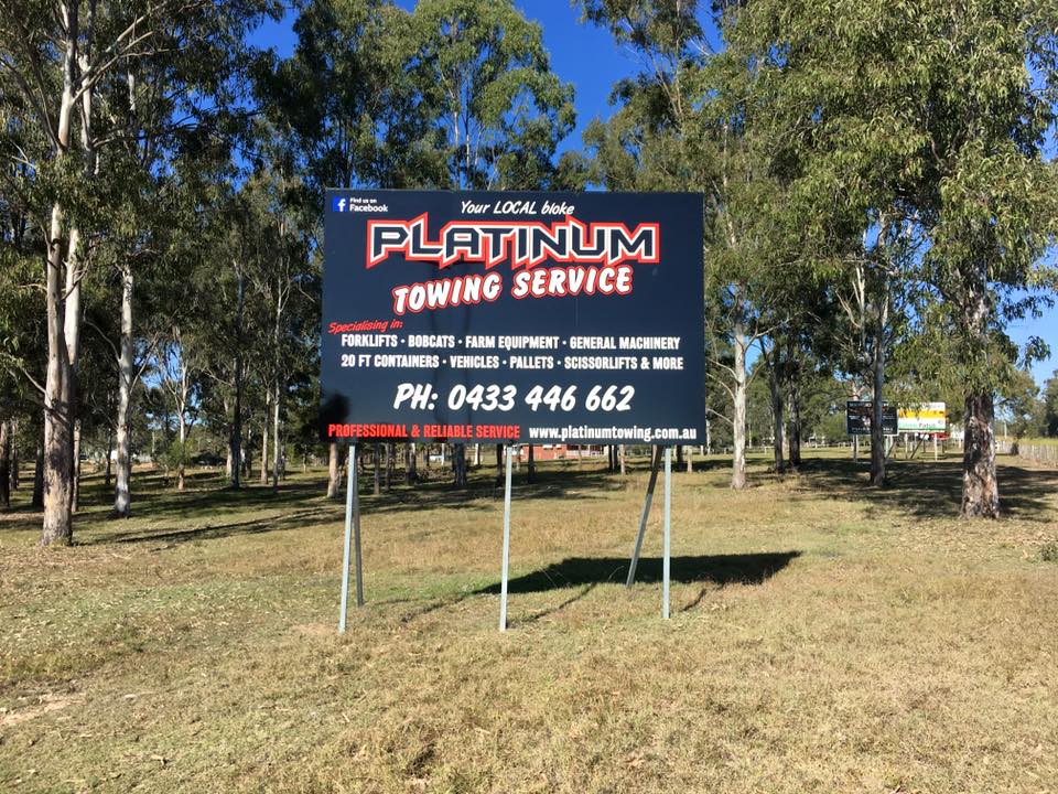 Signage — Towing & Scrap Metal in Jimboomba, QLD