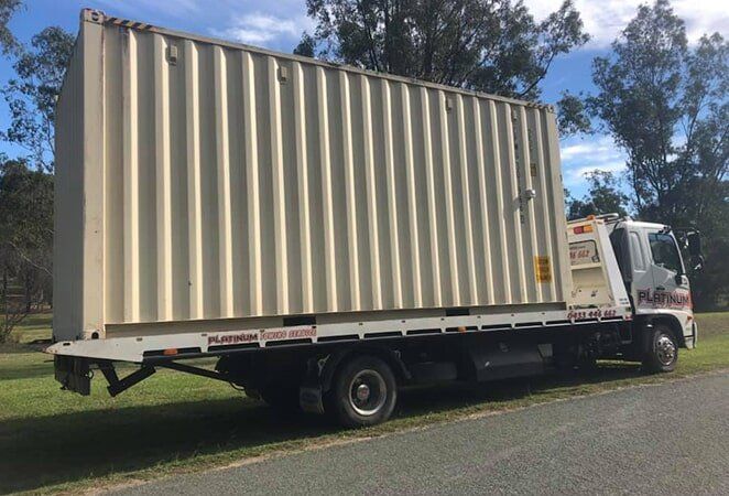 Truck Container — Trade Towing in Jimboomba, QLD