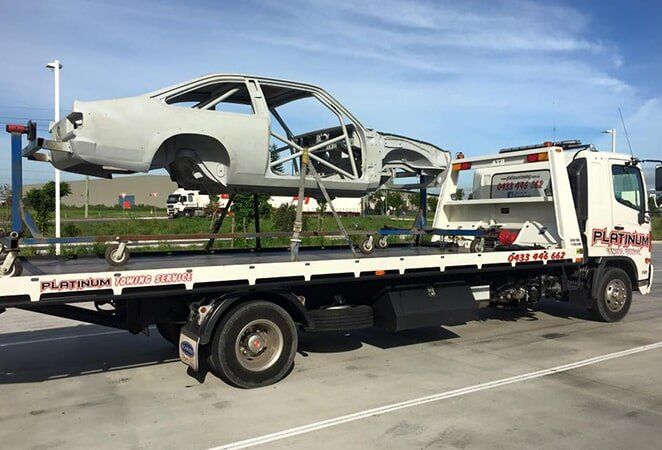 Car Project On Stand — Trade Towing in Jimboomba, QLD