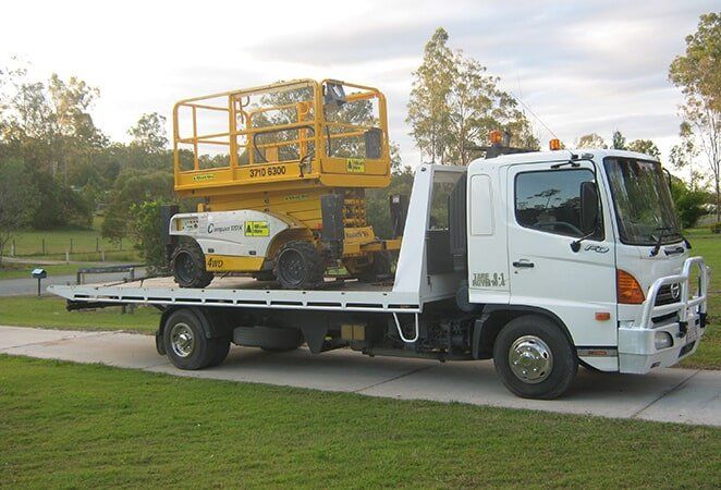 Truck Lift — Tilt Tray Towing in Jimboomba, QLD