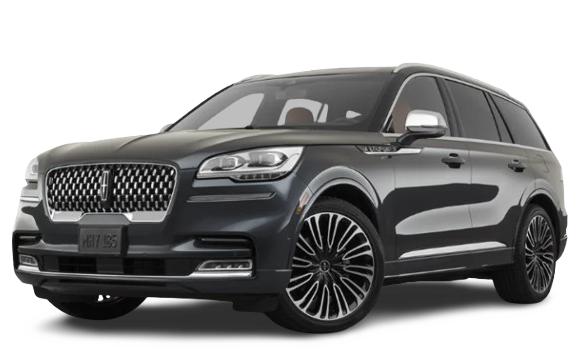A black lincoln aviator is shown on a white background.